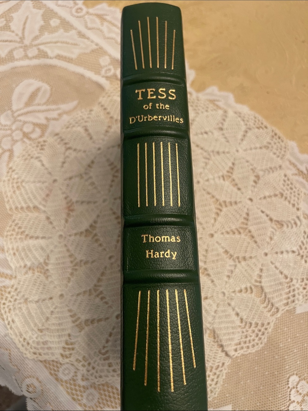 Tess of the D'Urbervilles by Thomas Hardy - Green Leather Bound 1984